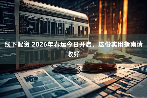 线下配资 2026年春运今日开启，这份实用指南请收好